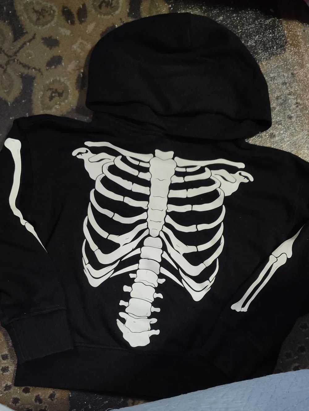 Gap Size M Skeleton Hoodie $45